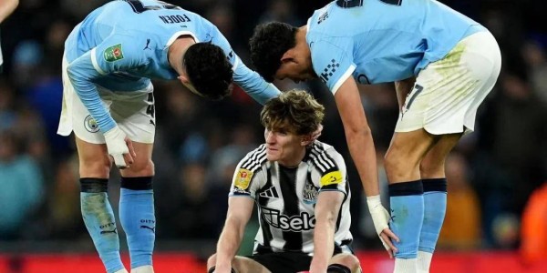 纽卡遭重创！杯赛出局夜戈登受伤 无缘出战欧冠附加赛