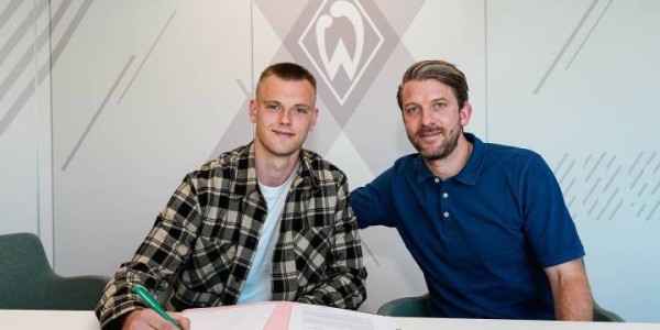 官方：不莱梅租借23岁阿森纳门将卡尔-海因，租期1年