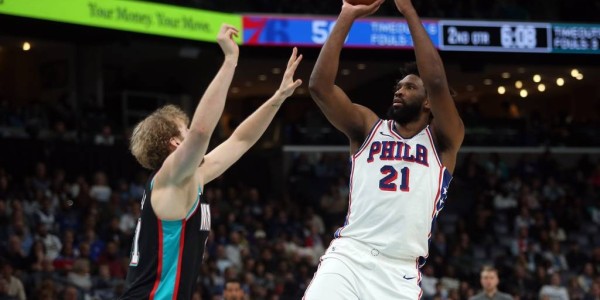 埃奇库姆3分准绝杀莫兰特40分 76人加时胜灰熊